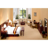 Solid Wood 3 Star Fashion Hotel Bedroom Furniture Sets (S-37)