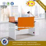 Stock Lots Hutch Cabinets Maple Color Office Desk (HX-UN024)
