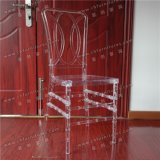 Wholesale Clear Crystal Transparent Resin Plastic Orleans Chair for Wedding and Event and Banquet (YC-P16)
