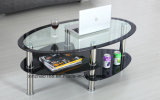 Xinzhao Bent Tempering Glass Table Double Floor Coffee Table