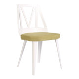 European Furniture Restaurant Dining Leisure Fabric Seat Bar Chair (FS-WB1812-1)