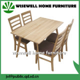 5PC Solid Wood Modern Dining Room Furniture