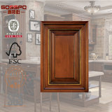 High Quality Mahogany Wood Kitchen Door Cabinets Design (GSP5-017)