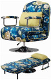 Office Chair and Fabric Sofa Cum Bed in One