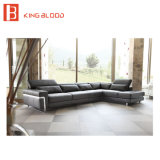 Big Size I Shape Leather Sofa for Living Room Furniture