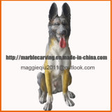 Custom Made Family Dog Statues Memorial Ma1701