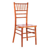 Brown Solid Wood Chiavari Chair for Wedding and Event