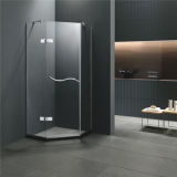 Monalisa Diamond Wavy Stainless Handle Shower Cabinet (M-655)