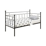 Metal Daybed/ Steel Sofa Bed/ Metal Black Steel Day Bed