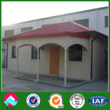 EPS Cement Panel Luxury Steel Structure Frame House 70 Sqm