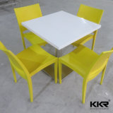 Artificial Marble Fast Food Tables and Chairs for Wholesale