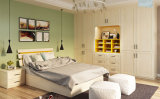 Wardrobe with Swing Door+Bed for Bedroom Furniture (V2-WS002)