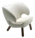 Finn Juhl Fiberglass Fabric Pelican Chair