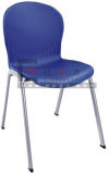 Multi Purpose Stackable PP Plastic Chair with Metal Leg Auditorium Chair School Chair