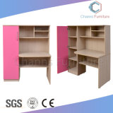Pink Modern Computer Desk with Office Cabinet (CAS-CD1810)