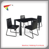 Modern Dining Room Furniture Glass Dining Table Sets (DT067)