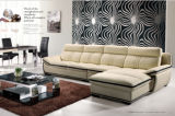 Corner Leather Sofa Furniture with Leather Sectional L Shape