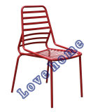 Modern Metal Dining Restaurant Stackable Side Chair