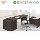 Latest Modern Designed Executive Metal Office Desk with Drawer Cabinet and Computer Box