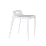 White Plastic Stool Height Chair Price