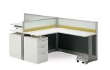 T Shape Fabric Office Cubicles Workstation Dividers (FOH-SS30-2814)