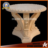 Stone Garden Furniture Marble Top coffee Table for Home Decoration