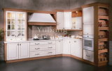 Hot Selling Solid Wood Kitchen Cabinet Home Furniture #278