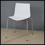 Three D Color Plastic Chair with Chrome Legs (SP-UC467)