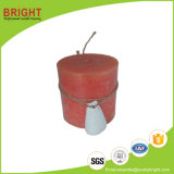 China Candle Factory Scented Pillar Candles with Decorations