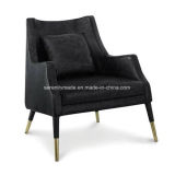 Wholesale Furniture Velvet Upholstery Seat Bar Cafe Lounge Fabric Fauteuil Chair with Cushion