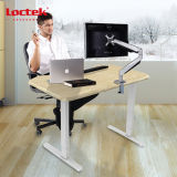 Loctek Et102A Electric Ergonomic Office Height Adjustable Two Motors Two Segments Lift Standing Desk