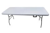 30''w X 72''l Plastic Bi-Folding Table
