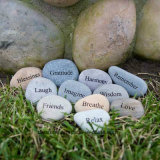 Gift Pebbles Craved Pebble Stone