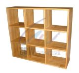 OA-4095-1 Wooden Storage Cube Bookcase Furniture