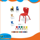 Nursery Furniture Plastic Seat Steel Tube Chair