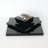 Solid Perspex Acrylic Display Blocks Diamond Polished Jewellery Counter Display