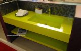 Green Color New Solid Surface Vanity for Bathroom Hotel Restaurant