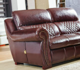 America Style Best Quality Home Furniture Leather Sofa (A54)