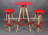 New Modern Design High Quality Wood Leg Bar Chair