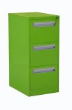 Knock Down Structure Metal Vertical 3 Drawer Files Cabinet