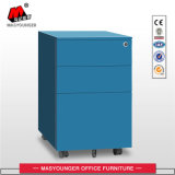 Office Use Metal Mobile Cabinet with Pencil Box in The Top Drawer