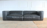 Vintage Black Color Three Seater Sofa