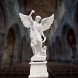 Religious Statue Sculpture, Marble Statue of St Michael