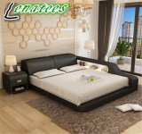 Lb8818 Europe Bedroom Style Modern Home Furniture with LED Light