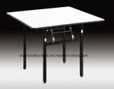 Wooden Folding Dining Table for Restaurant and Hotel