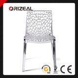 Designer Gruvyer Plastic Crystal Dining Chair (OZ-1187PC)