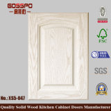 Kitchen Cupboard Door White Paint Wooden Kitchen Cabinet Door (GSP5-005)