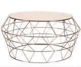 Perfect Combination of Wire Table, Coffee Table Metal Wire Gold Rose Gold Wire Table Manufacturers (M-X3727)