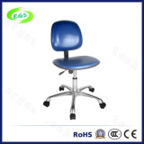 Blue PU Leather Adjustable ESD Cleanroom Chair (EGS-3309-LHL)