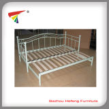 Folding Metal Day Bed with Wood Slats (dB002)